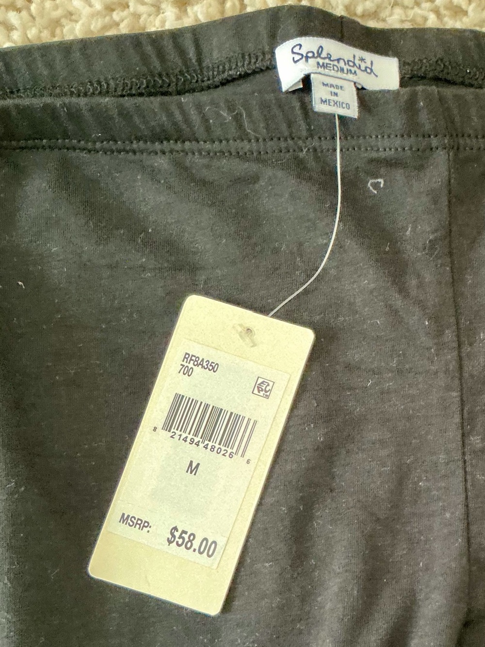 Splendid Black womens leggings NWT - Picture 2 of 2
